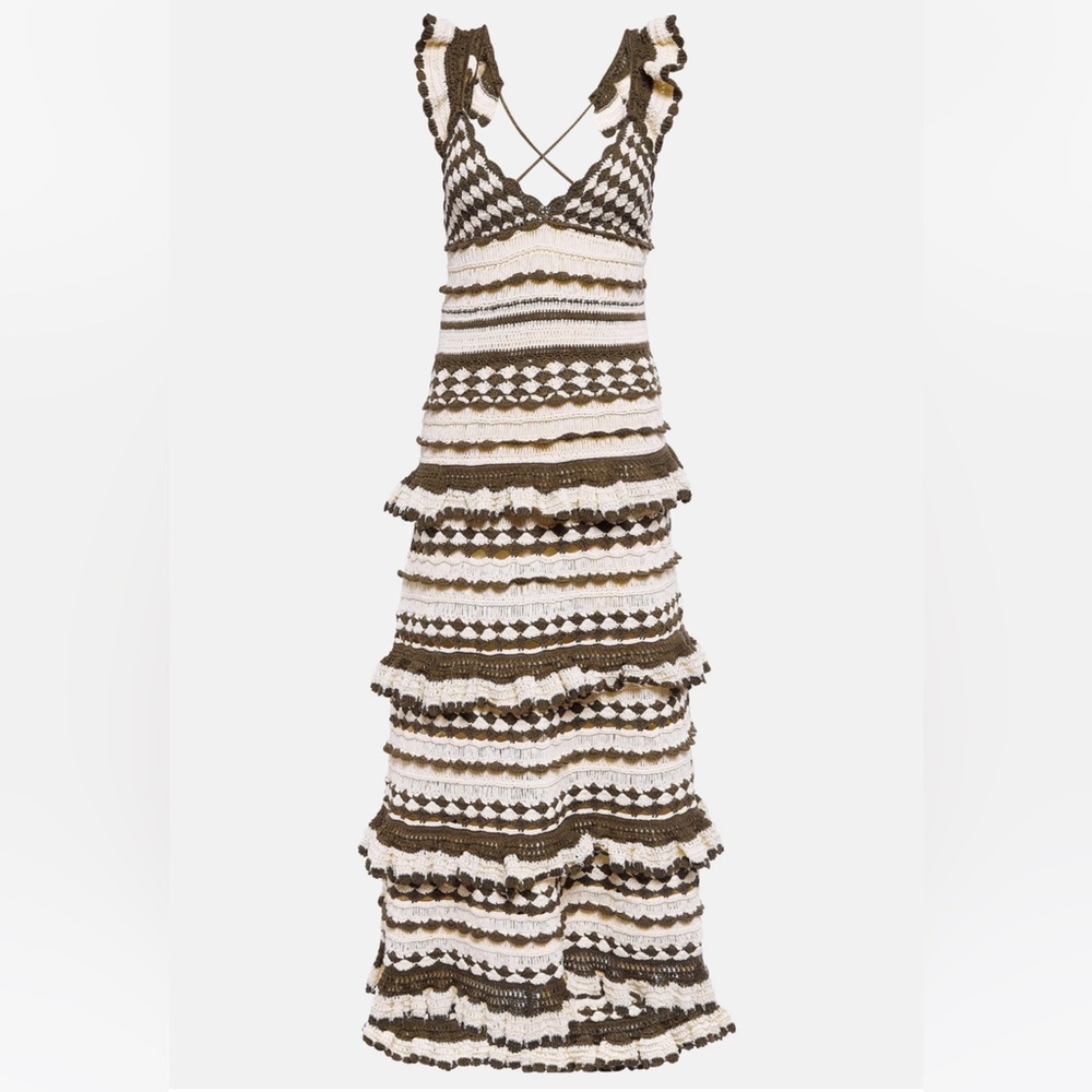 NWT ZIMMERMANN Crochet Knit Devi Dress